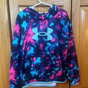 Kids xs. So cute. Pink, purple and light blue. Worn once. UA.